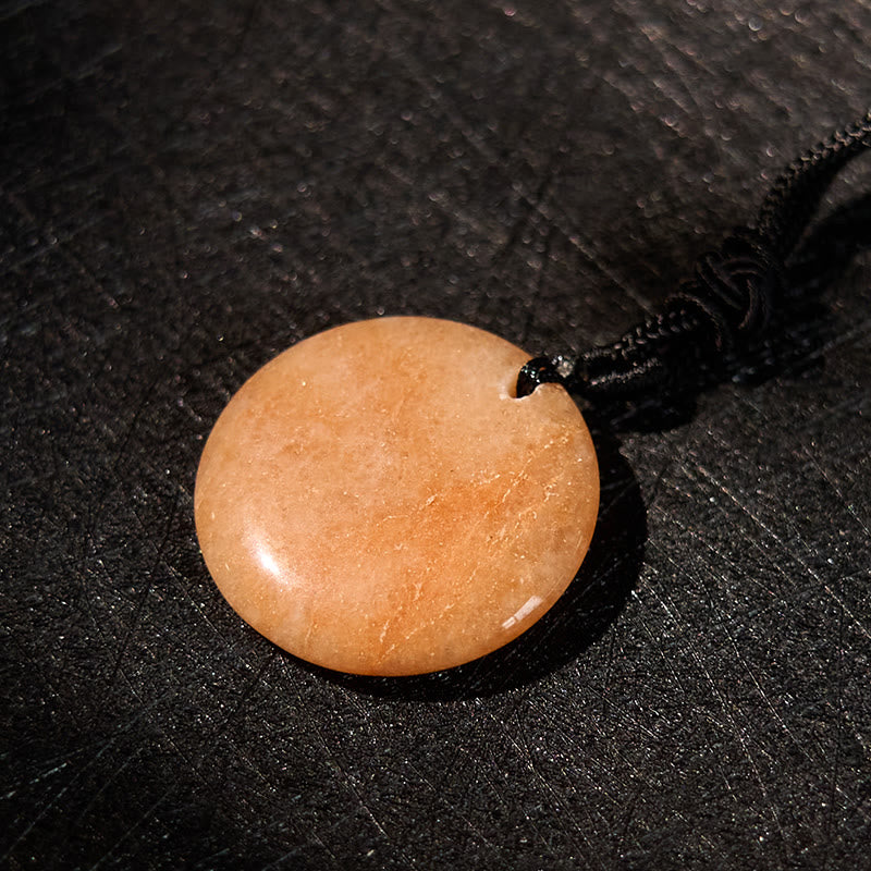 Nimara Ritual Various Crystal Amethyst Tiger Eye Green Aventurine Yin Yang Spiritual Necklace Pendant