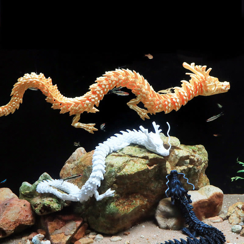 Nimara Ritual Feng Shui Dragon Luminous 3D Printed Dragon Luck Success Home Decoration