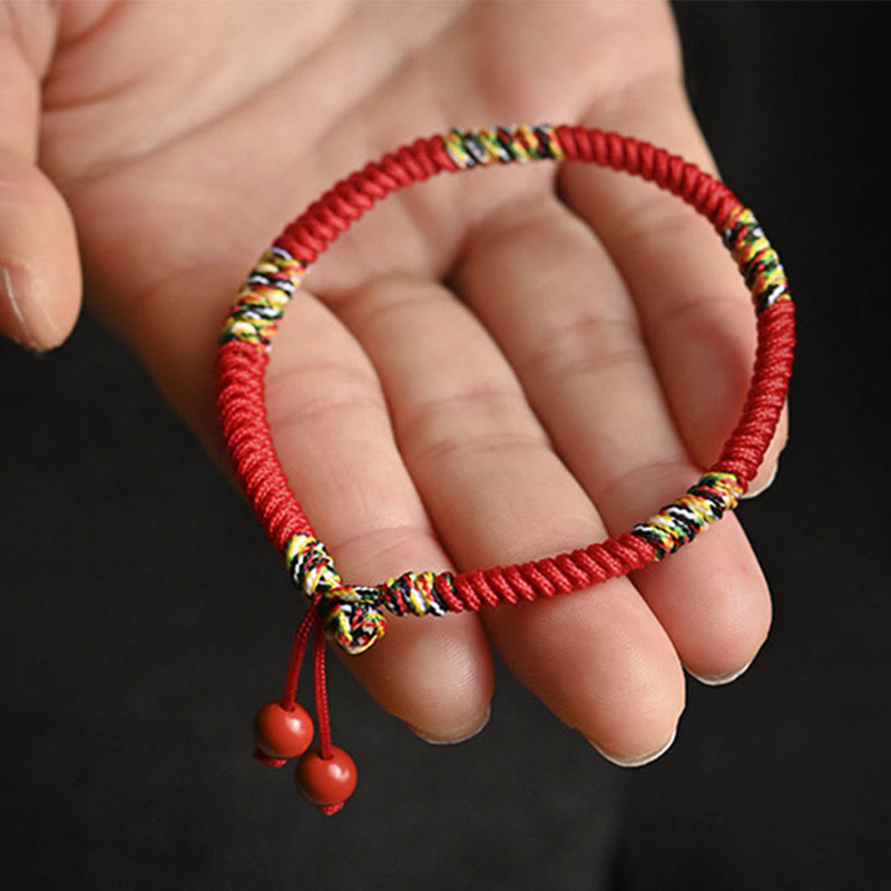 Nimara Ritual Five Colors King Kong Knot String Protection Luck Bracelet