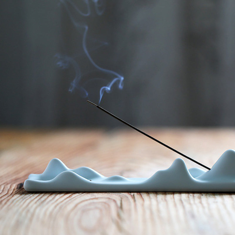 Nimara Ritual Mountain Cloud Meditation Balance Incense Holder