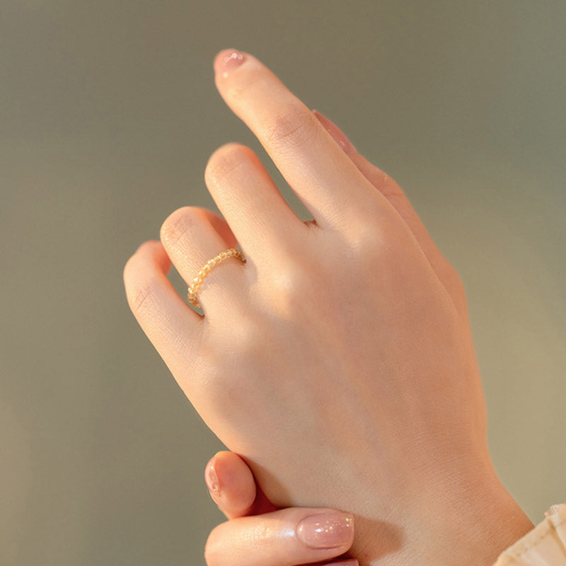 Nimara Ritual Natural Citrine Happiness Prosperity Ring