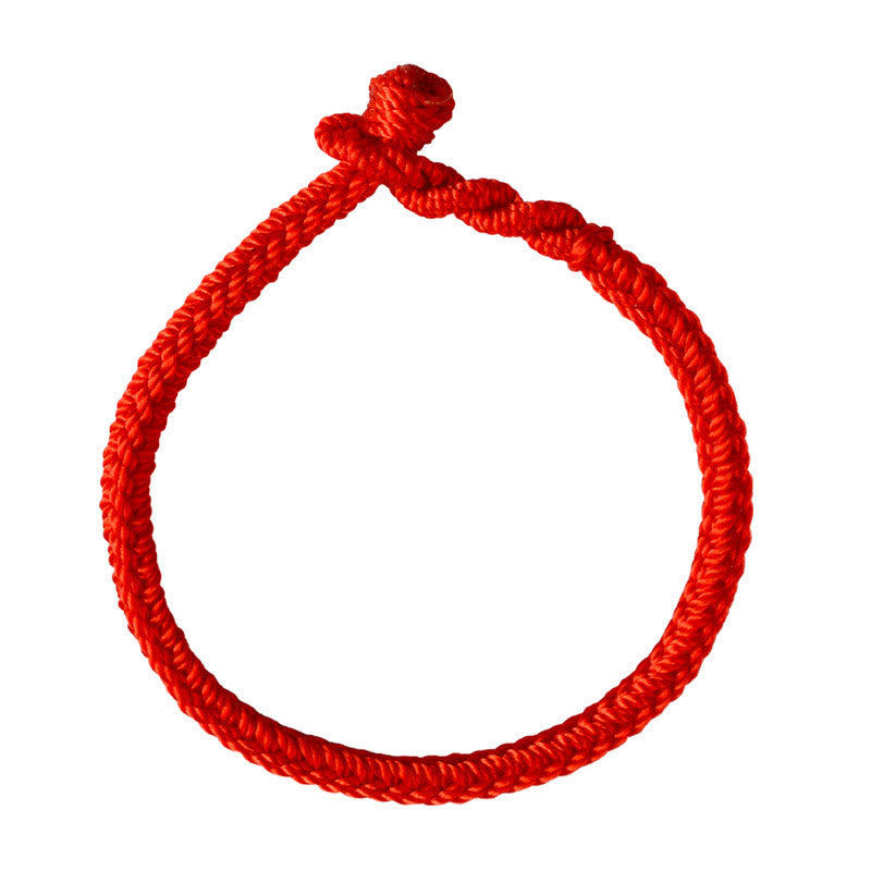 Nimara Ritual Tibetan Handmade Eight Thread Peace Knot Protection Braided String Bracelet
