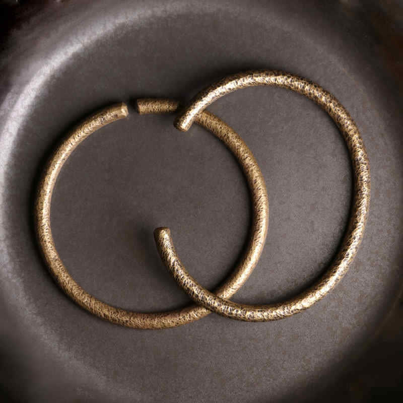 Nimara Ritual Rustic Design Copper Balance Adjustable Cuff Bracelet