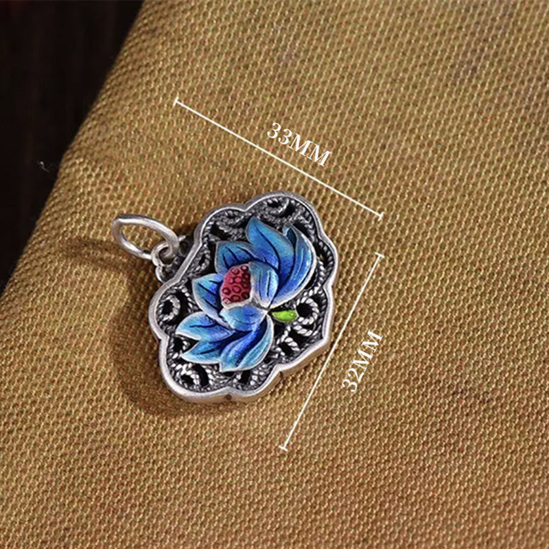 Nimara Ritual Lotus Auspicious Cloud New Beginning Necklace Pendant Ring