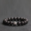 Nimara Ritual Lava Rock Fish Scales Bead Healing Bracelet