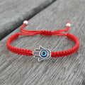 Nimara Ritual Handmade Hamsa Symbol Protection Luck String Bracelet