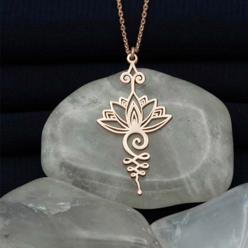 Nimara Ritual Lotus Luck Wealth Necklace Pendant