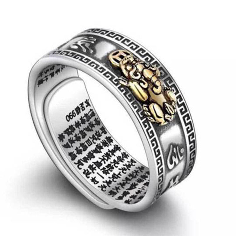 Nimara Ritual Lucky FengShui PiXiu Wealth Ring