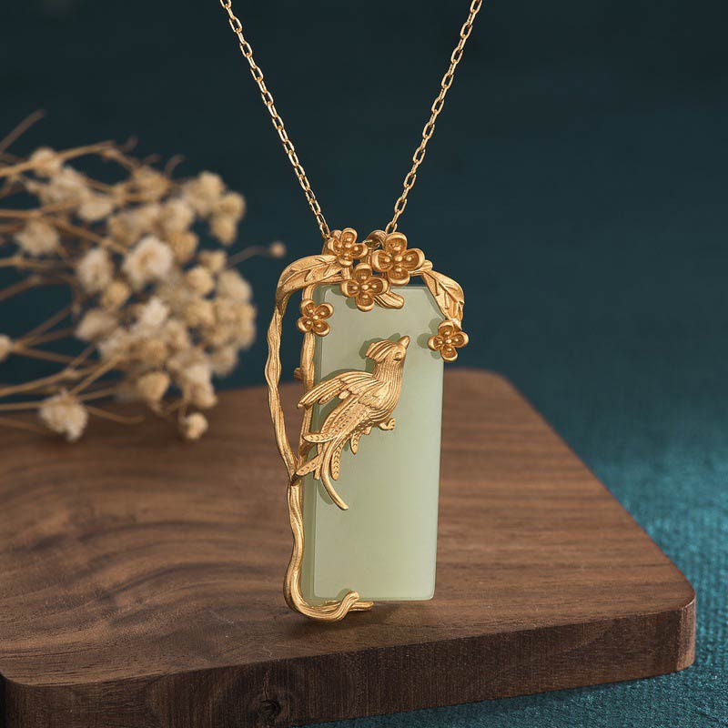 Nimara Ritual Natural Green Aventurine Balance Necklace Pendant