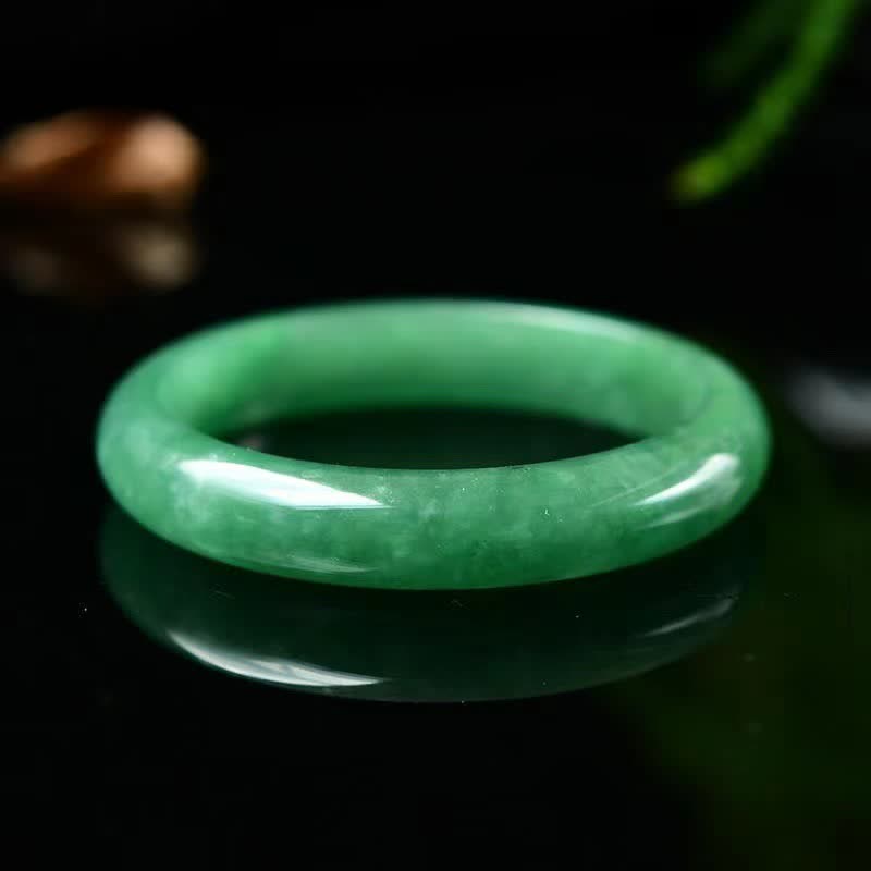 Nimara Ritual Quartzite Jade Healing Abundance Protection Bracelet Bangle