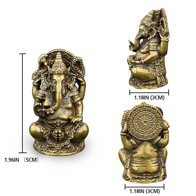 Nimara Ritual Ganesh Ganpati Elephant Statue Wealth Home Decor