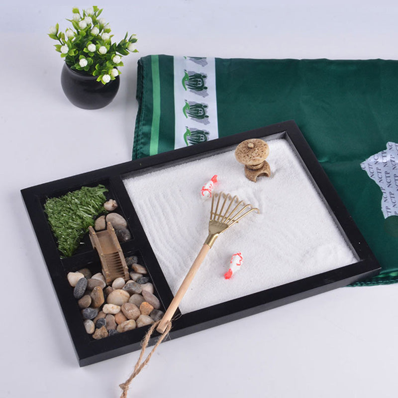 Nimara Ritual Koi Fish Small Bridge Calm Peace Meditation Zen Garden Decoration