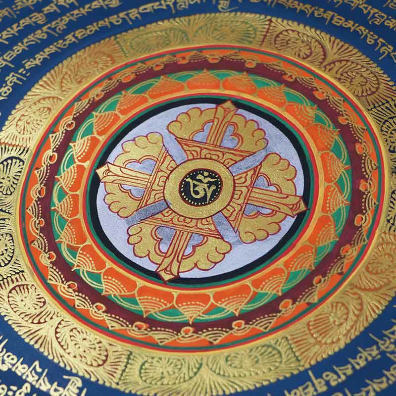 Nimara Ritual Tibetan Handmade Thangka Painting Spiritual Blessing Blind Box Random Color Pattern