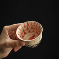 Nimara Ritual Dunhuang Color Thousand Buddhas Teacup Kung Fu Tea Cup 100ml