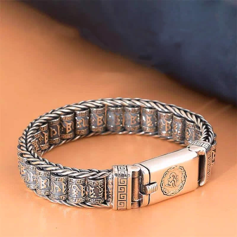 Nimara Ritual Tibet Handmade Om Mani Padme Hum Wisdom Peace Bracelet