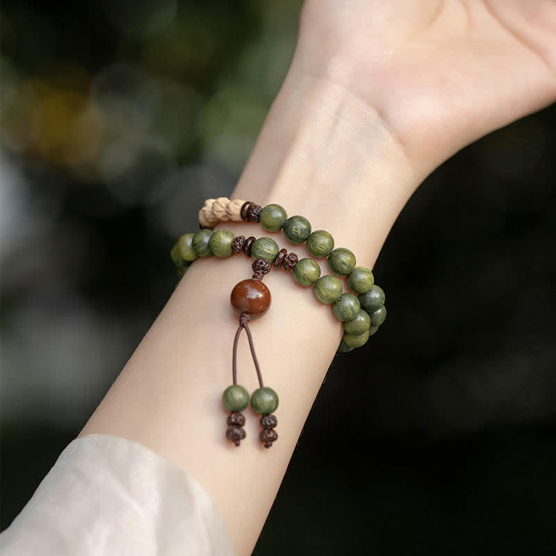 Nimara Ritual Green Sandalwood Positive Peace Bracelet