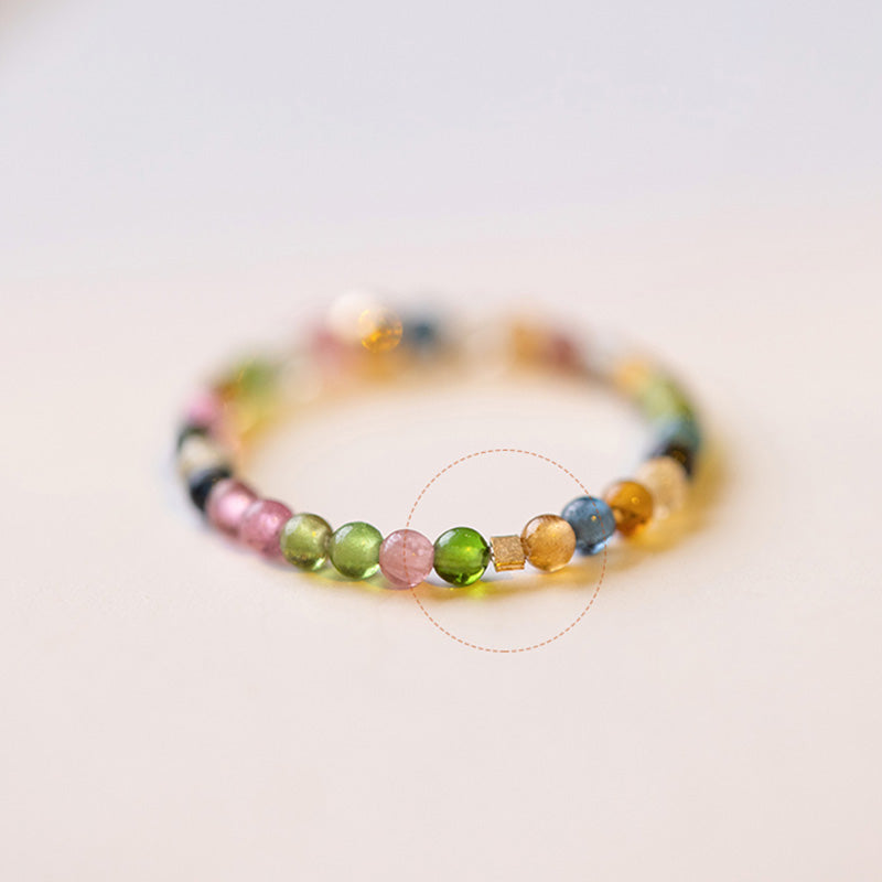 Nimara Ritual Natural Tourmaline Positive Love Ring
