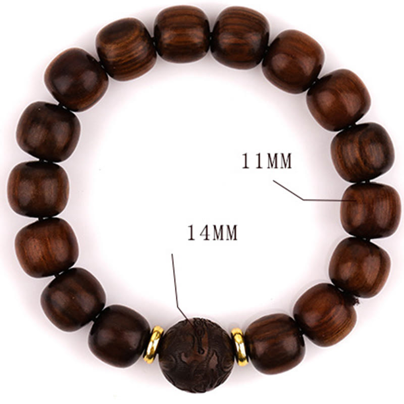 Nimara Ritual Natural Rosewood Compassion Bracelet