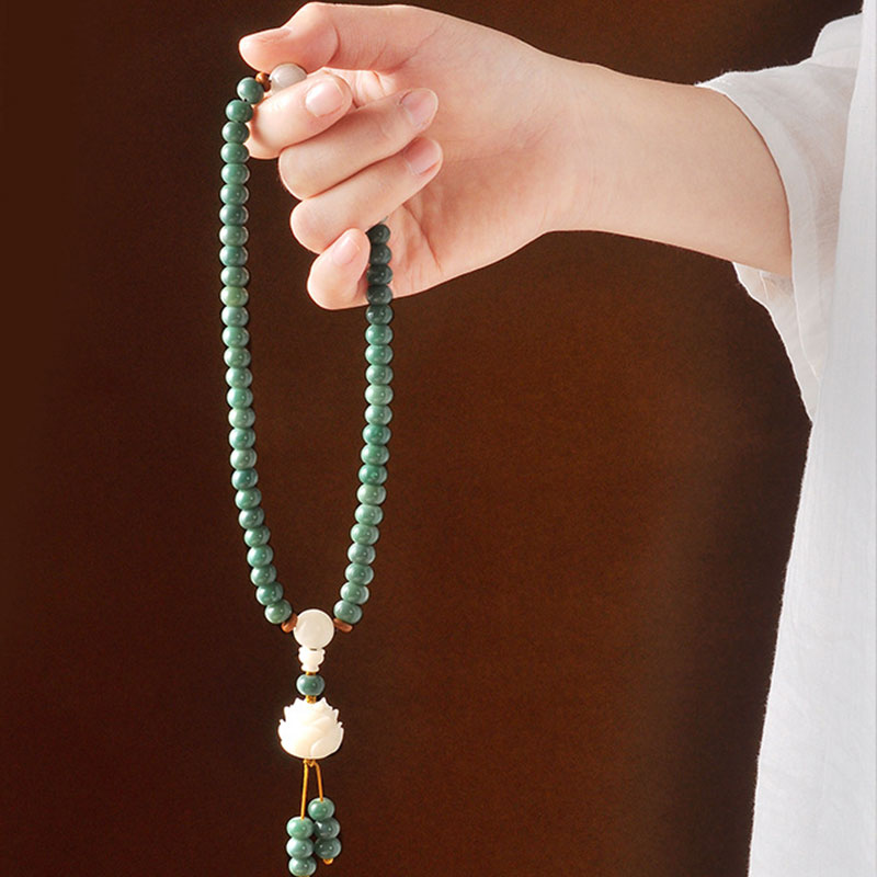 Nimara Ritual Lotus Cyan Bodhi Seed Success Bracelet