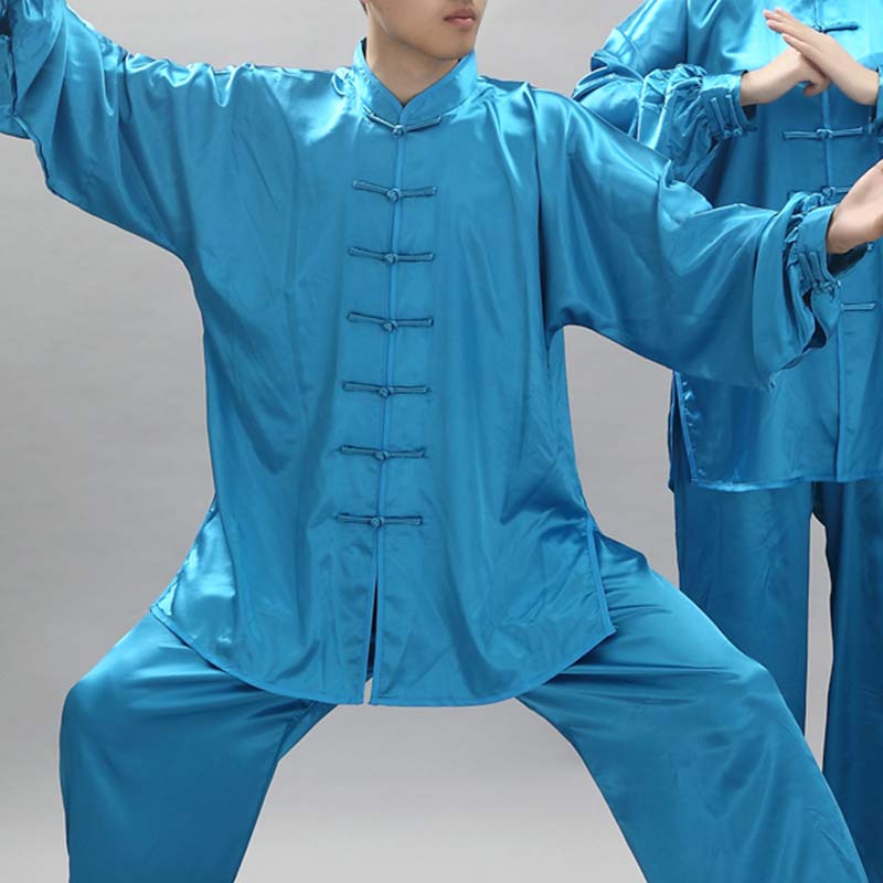 Nimara Ritual Simple Pattern Meditation Prayer Spiritual Zen Tai Chi Qigong Practice Unisex Clothing Set