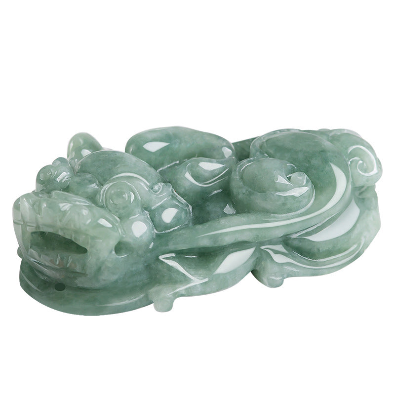 Nimara Ritual Jade PiXiu Wealth Luck String Necklace Pendant
