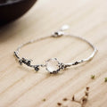 Absorb Negative Energy Plum Blossom Chalcedony Positive Bracelet