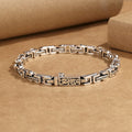 Nimara Ritual Dragon Om Mani Padme Hum Engraved Copper Luck Success Bracelet