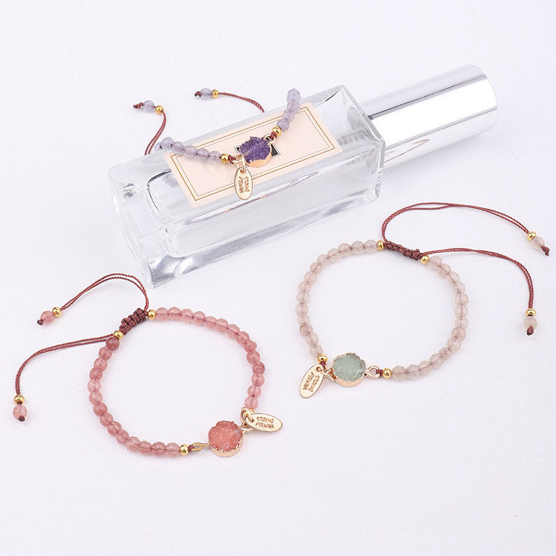 Nimara Ritual Natural Crystal Charm Lucky Healing Bracelet