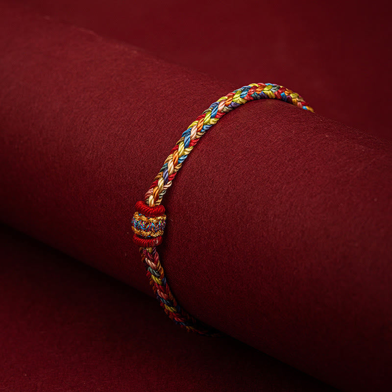 Nimara Ritual Handmade Dragon Boat Festival Luck Colorful Rope Child Adult Bracelet