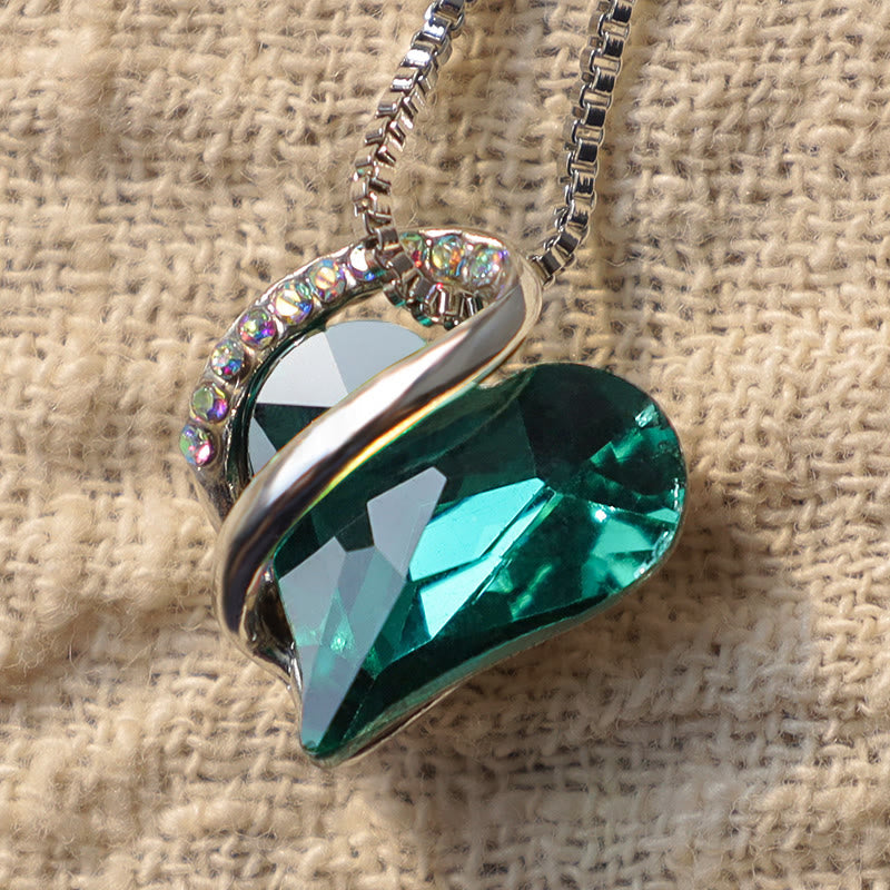 Nimara Ritual Love Heart Birthstone Healing Energy Necklace Pendant