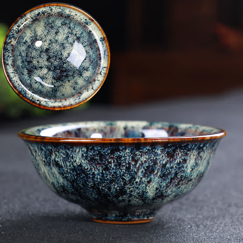 Nimara Ritual Colorful Ceramic Teacup Home Office Tea Cups