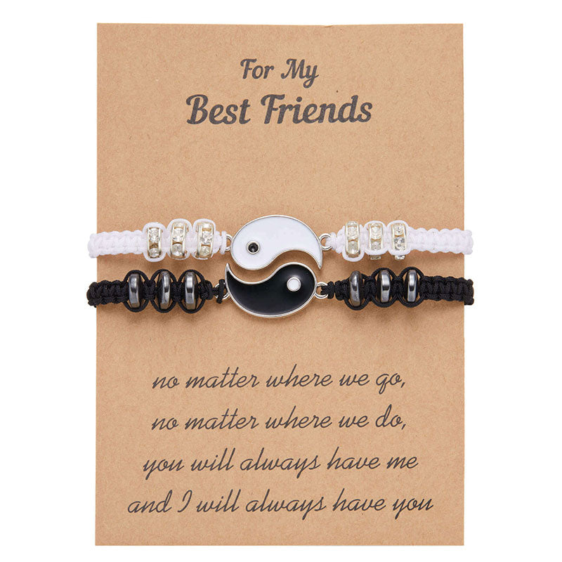 Everlasting Friendship Love Couple Balance Bracelet