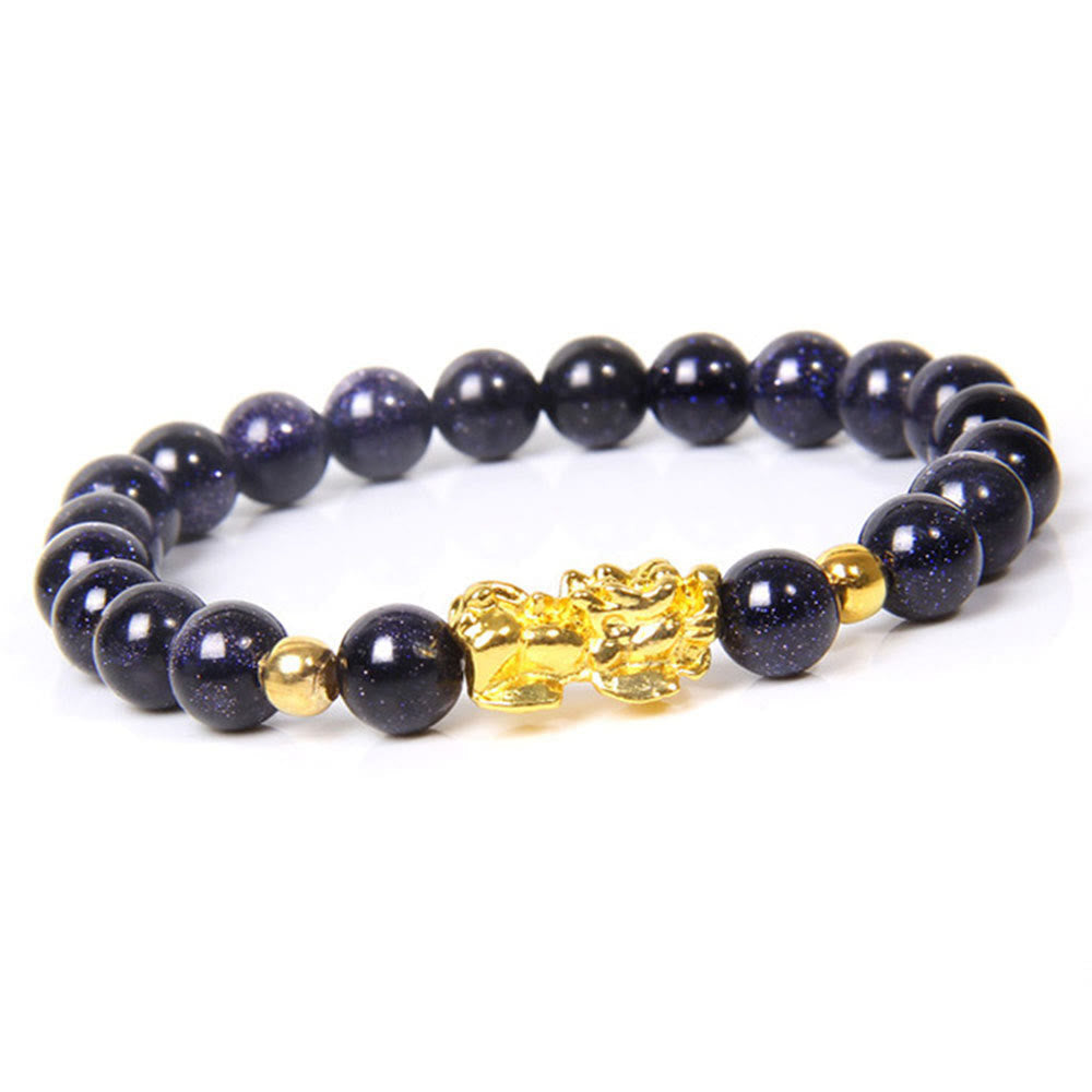 Nimara Ritual FengShui Lucky Pixiu Obsidian Wealth Bracelet