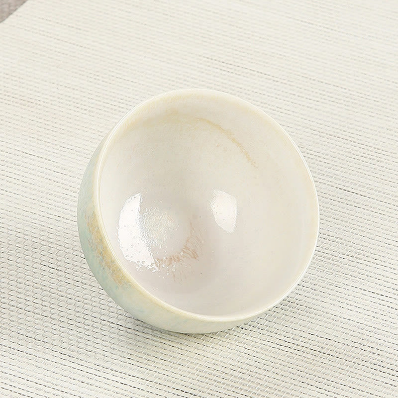 Nimara Ritual Creative Green Ceramic Teacup Kung Fu Tea Cups