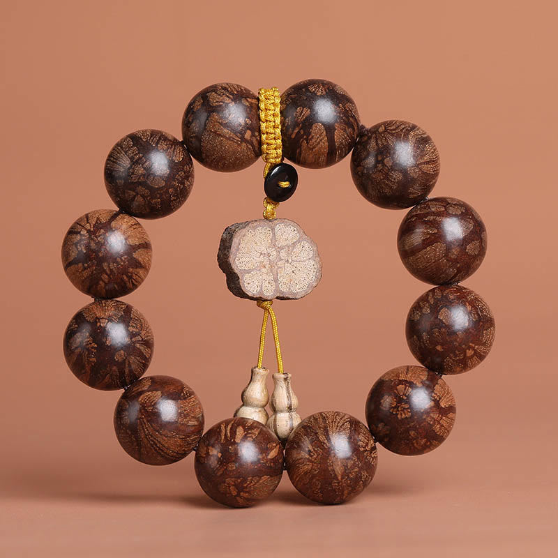 Nimara Ritual Plum Blossom Wood Inner Peace Bracelet