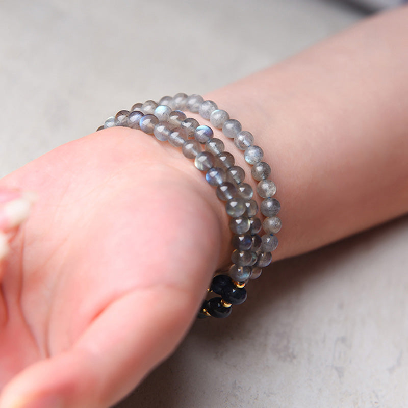 Nimara Ritual Moonstone Lazurite Calm Healing Positive Bracelet