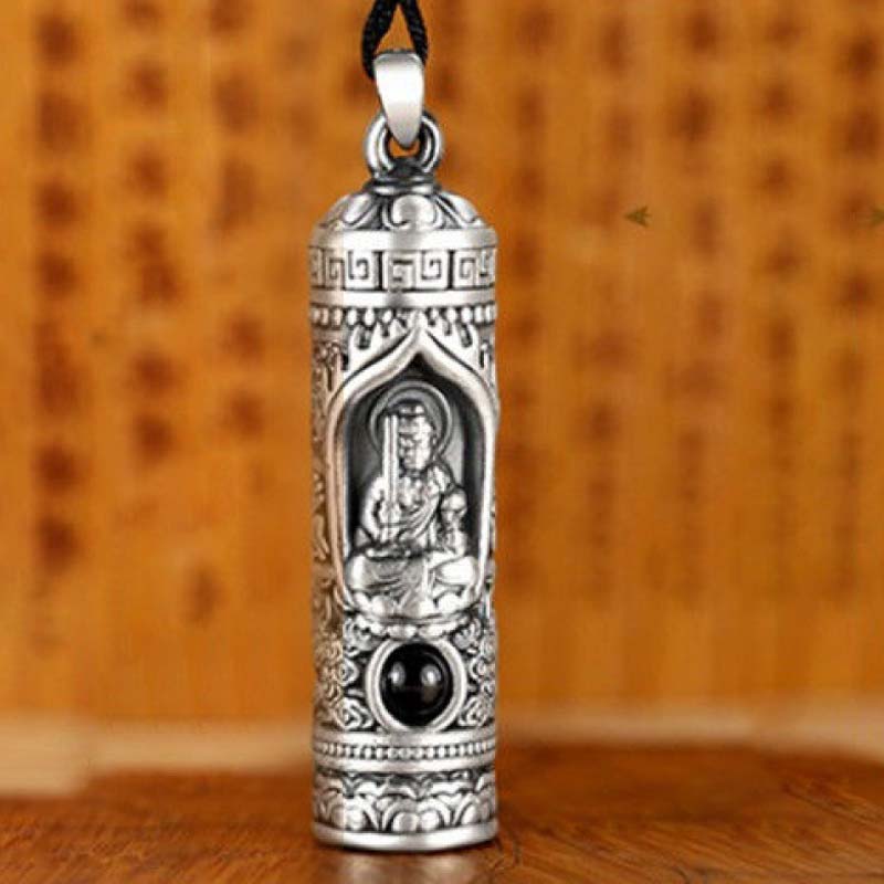 Nimara Ritual Chinese Zodiac Natal Buddha Projection Prosperity Necklace Pendant