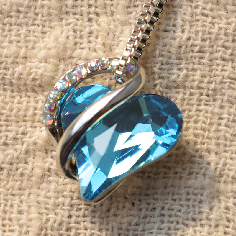 Nimara Ritual Love Heart Birthstone Healing Energy Necklace Pendant