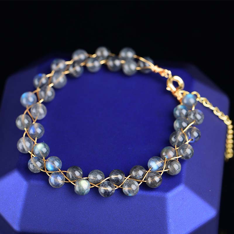 Nimara Ritual Natural Moonstone Love Blessing Bracelet