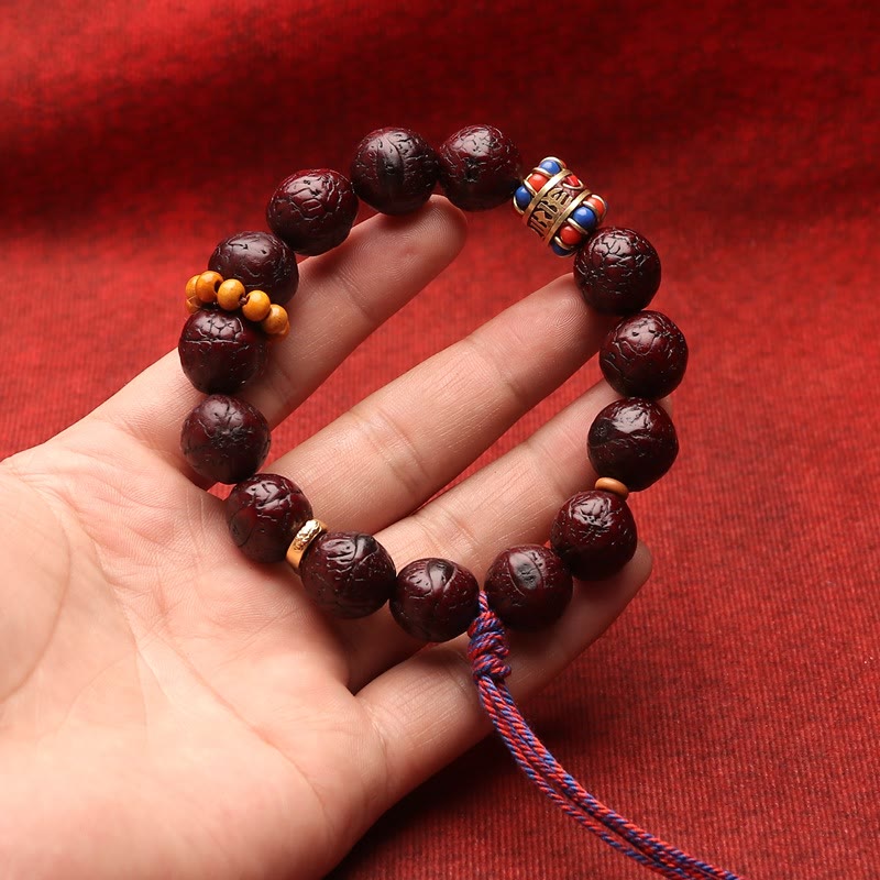 Nimara Ritual Bodhi Seed Bead Peace Calm Tassel Bracelet