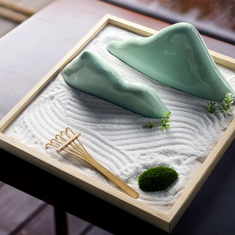 Nimara Ritual Rocks Landscape Meditation Enlightenment Zen Garden Decoration