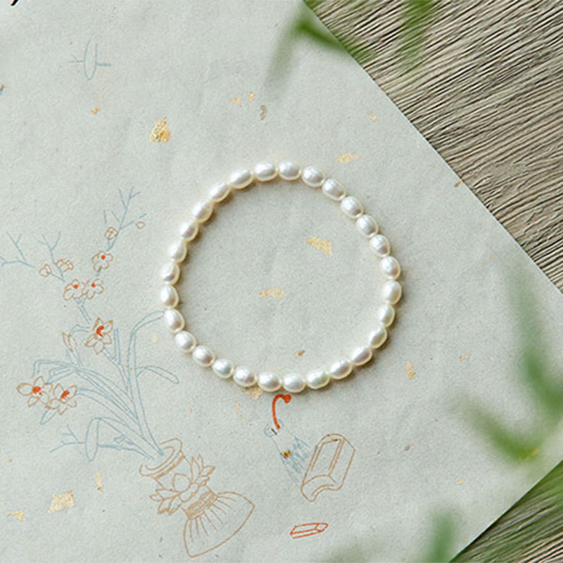 Nimara Ritual Natural Pearl Healing Beaded Bracelet