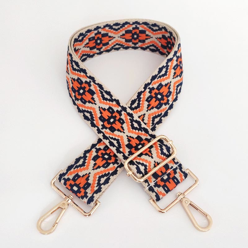 Nimara Ritual Multicolor Embroidered Shoulder Bag Straps
