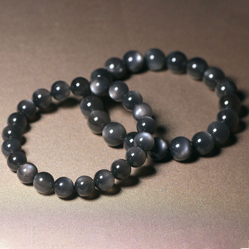 Nimara Ritual Natural Moonstone Positive Love Beads Bracelet