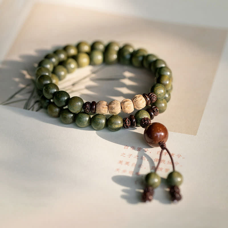Nimara Ritual Green Sandalwood Positive Peace Bracelet