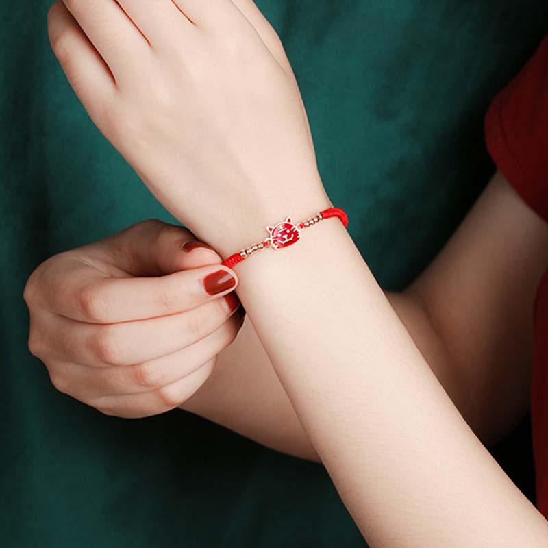 Nimara Ritual 12 Chinese Zodiac Lucky Red String Bracelet