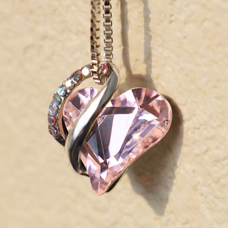 Nimara Ritual Love Heart Birthstone Healing Energy Necklace Pendant