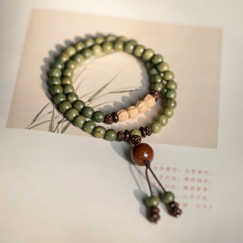 Nimara Ritual Green Sandalwood Positive Peace Bracelet