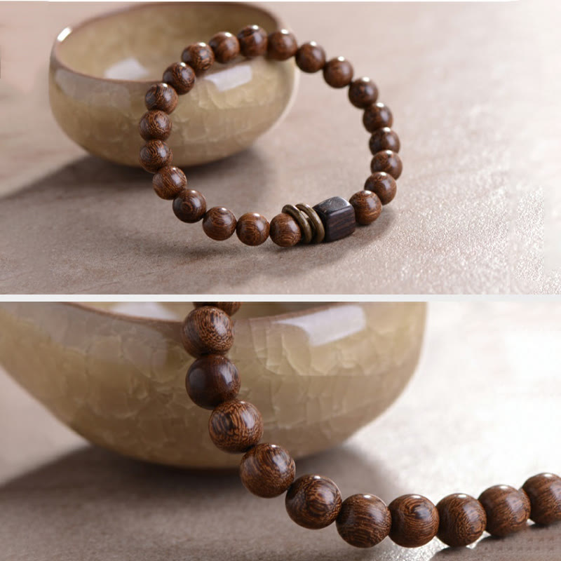 Nimara Ritual Phoebe Zhennan Wood Spirituality Bracelet