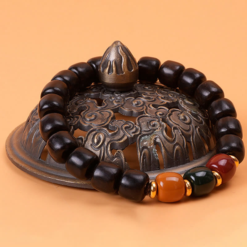 Nimara Ritual Ebony Wood Rosewood Peace Balance Bracelet